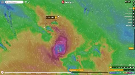 windy weather forecast.